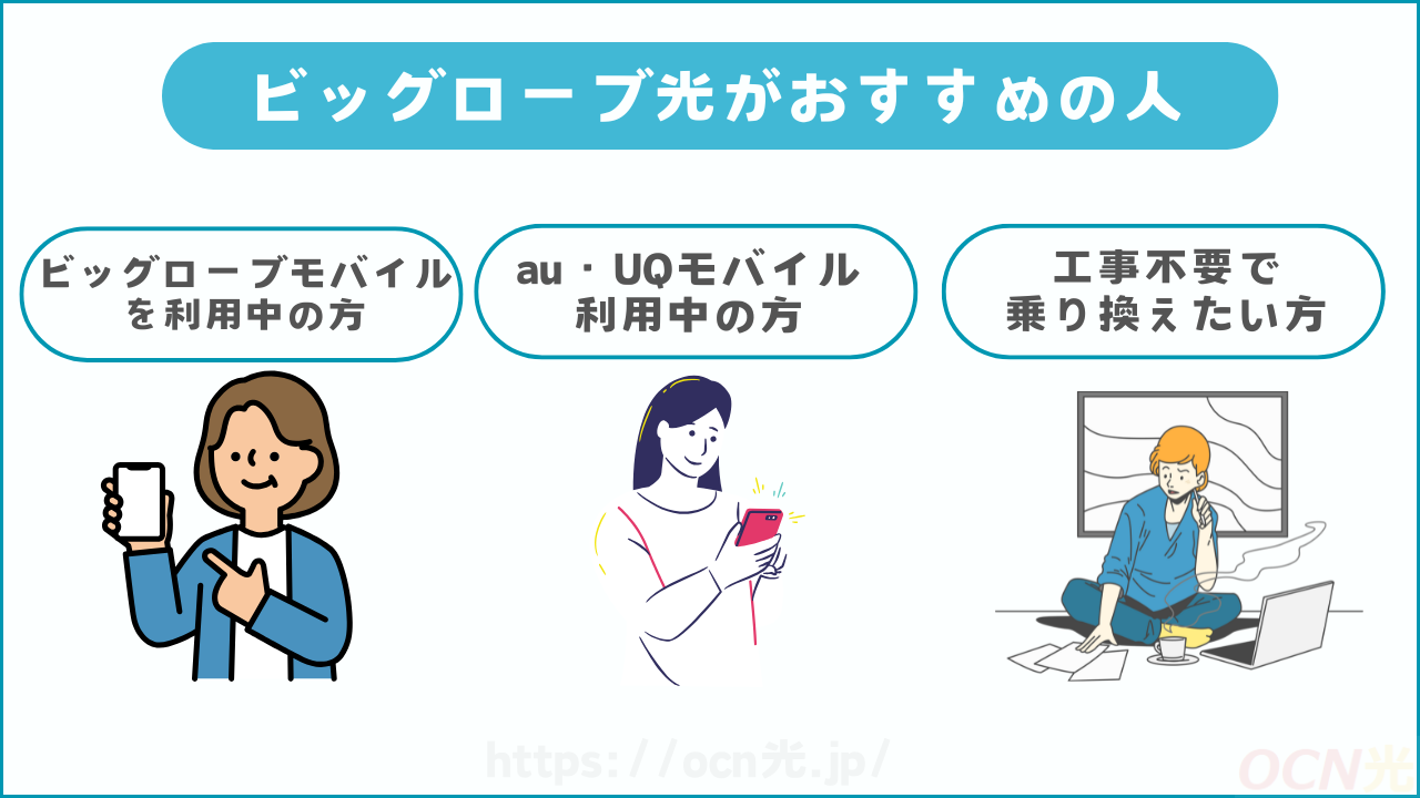 ビッグローブ光がおすすめな人